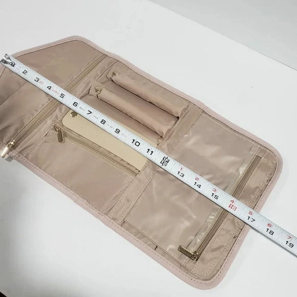 Bagsmart Travel  Jewelry Case Pink/Tan Color. - Picture 8 of 8